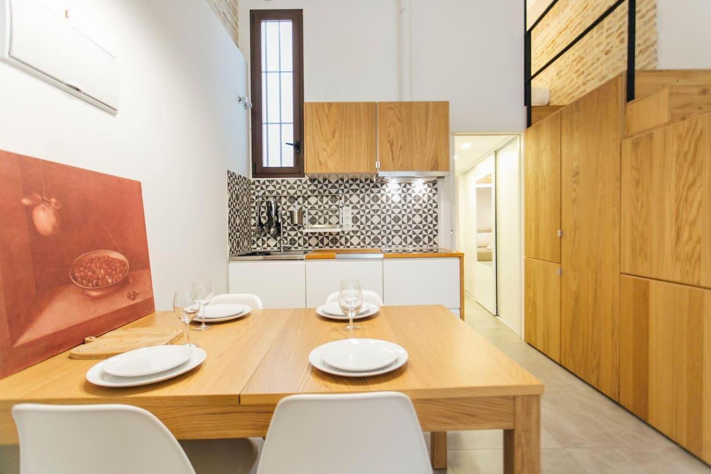 Amplio Apartamento De Diseno Precioso De Estilo Sevillano En Pleno Centro 外观 照片